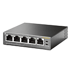 Switch Gigabit Desktop 5 Portas 4-PoE - TP-LINK 1