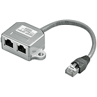 Distribuidor / Switch Duplo RJ45 - GOOBAY 1