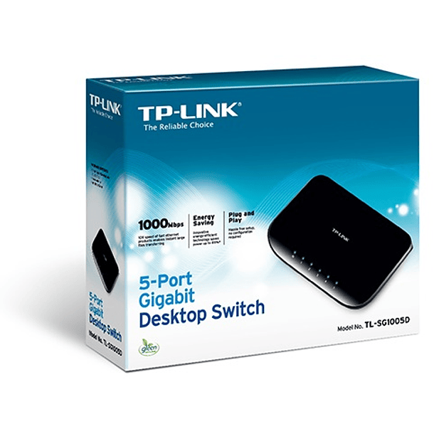 Switch 5P GIGABIT 10/100/1000Mbps - TP-LINK 3