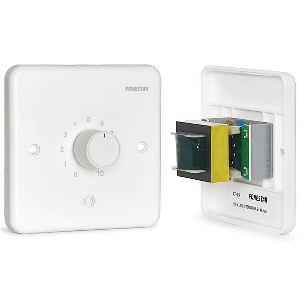 Controlador de Volume p/ Colunas 100V 24W - FONESTAR 