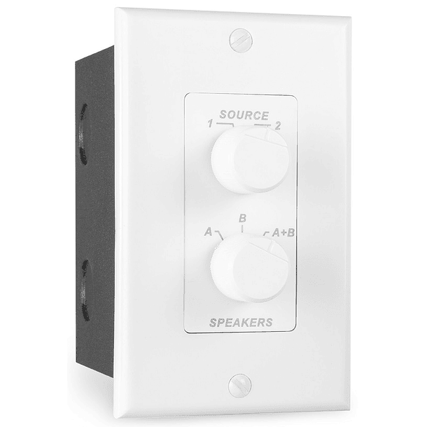 Seletor de Colunas p/ Encastrar A/B Botões Giratórios 2 Vias (PDWS3) - Power Dynamics 2