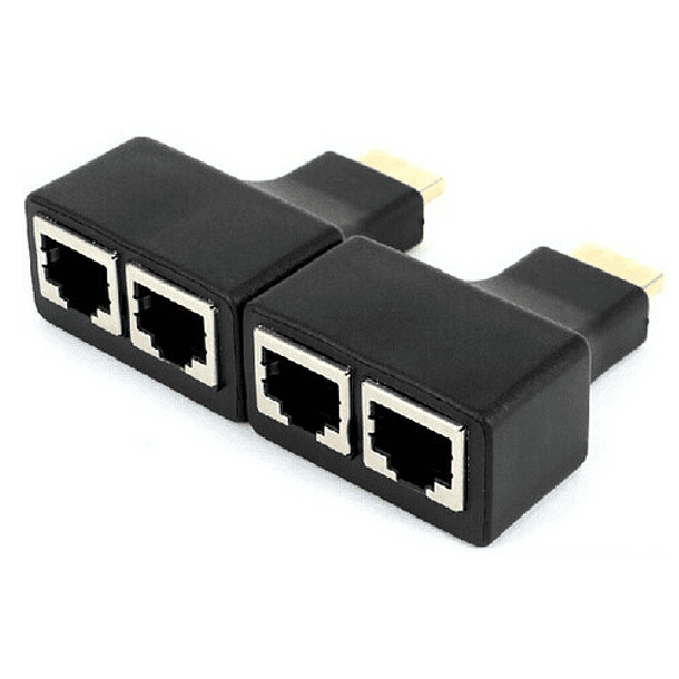 Extensor HDMI via UTP CAT5E/6 RJ45 até 30 mts 1