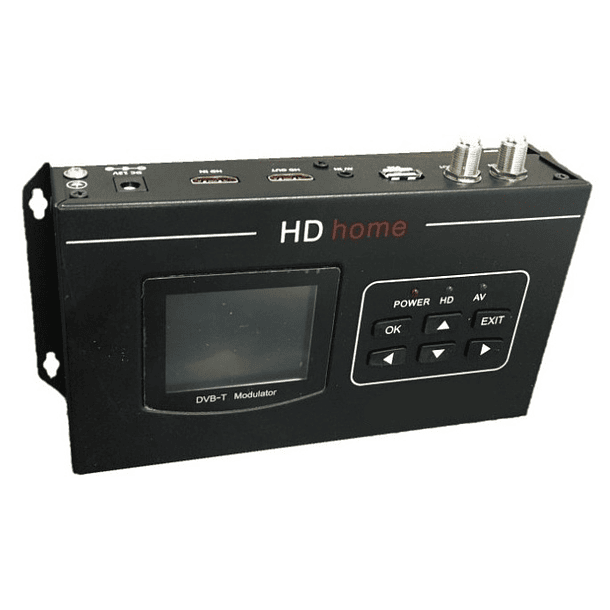Modulador Digital HD MOD-DIMHD8 c/ Display para DVB-T - TECATEL 3
