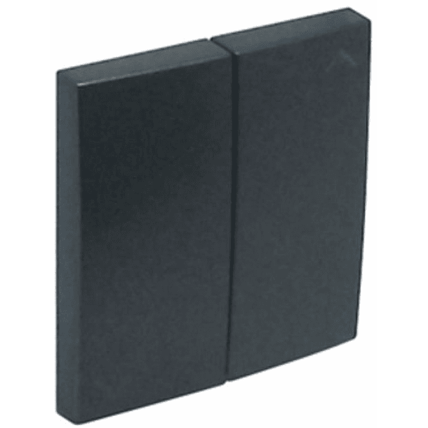 Tecla Dupla de Estore Série LOGUS90 (Cinza) - EFAPEL 