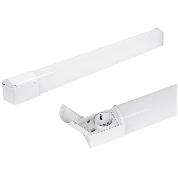 Armadura Estanque LED 15W 6000K 1350Lm (1 metro) c/ Tomada Schuko - GSC 