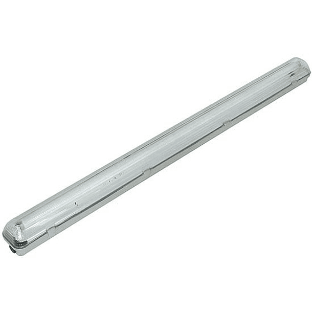 Armadura Estanque (IP65) p/ Lampada Tubular LED T8 1,20 mts 