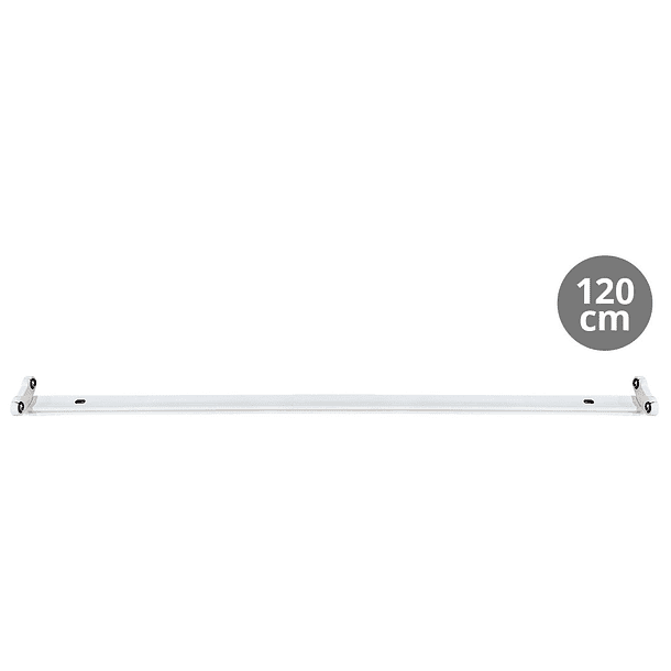 Armadura Dupla p/ 2 Lampadas Tubular LED T8 (1,20 mts) - GSC 1