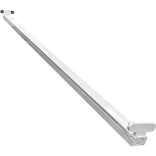 Armadura Dupla p/ 2 Lampadas Tubular LED T8 (1,50 mts) 1