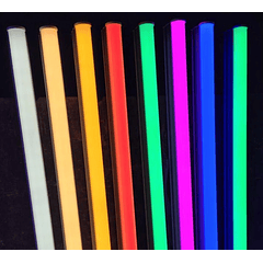 Armadura LED T5 9W 220V 720Lm Cor Verde (60cm)