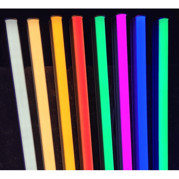 Armadura LED T5 9W 220V 720Lm Cor Verde (60cm) 2