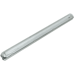 Armadura Estanque (IP54) p/ 2x Lampadas Tubulares LED T8 60cm