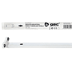 Armadura Dupla p/ 2 Lampadas Tubular LED T8 (60cm) - GSC 1