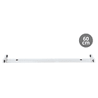 Armadura Dupla p/ 2 Lampadas Tubular LED T8 (60cm) - GSC 3