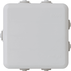 Caixa Estanque Quadrada (105 x 105 x 40 mm) - GSC