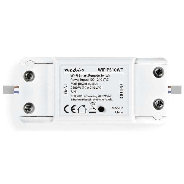 Disjuntor Interruptor Inteligente c/ Wi-Fi 10A - NEDIS 1