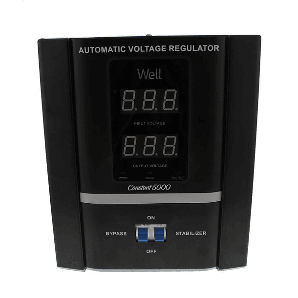 Estabilizador Automático Tensão Constant 5000VA c/ Servo Motor - WELL 3