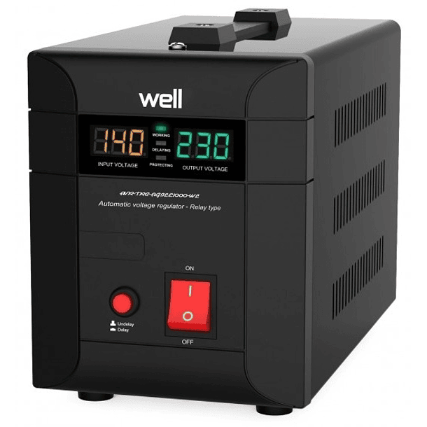 Estabilizador Automático Tensão 3000VA/2100W - WELL 1