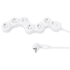 Extensão Sextupla c/ Interruptor tipo Serpente Articulável (1,5 mts) - GSC 1