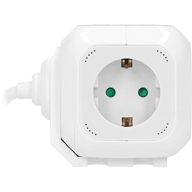 Extensão Quadrupla c/ 2x USB Branco (1,4 mts) - ORNO 3