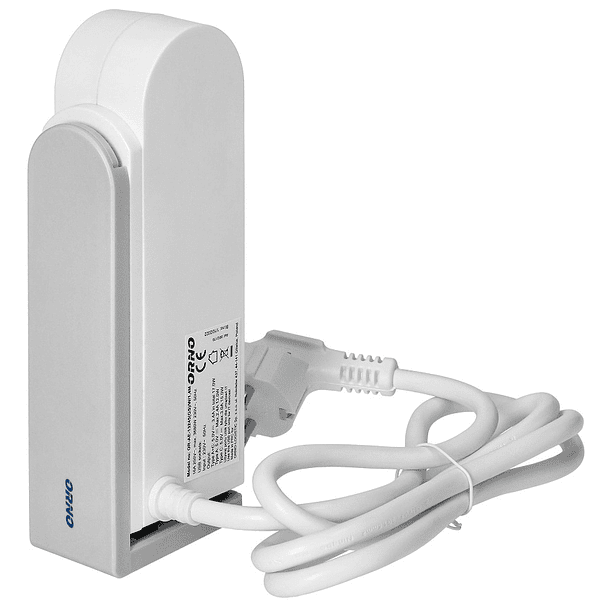 Extensão Dupla + USB-A + USB-C c/ Clip Fixação à Mesa 1,4 mts (Branco) - ORNO 4