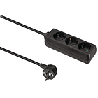 Extensão Tripla (3 mts) - Preto 1