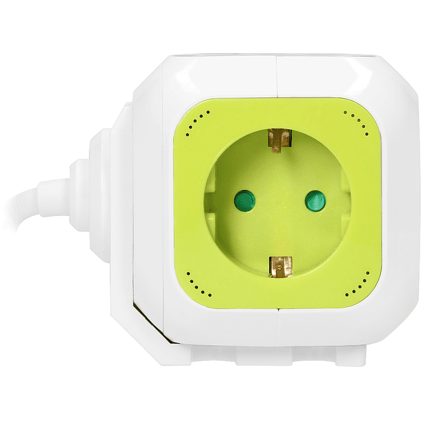 Extensão Quadrupla c/ 2x USB Verde (1,4 mts) - ORNO 3