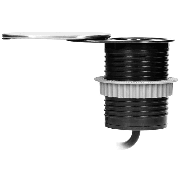 Tomada Elétrica Embutir c/ Porta USB (Prateado) - ORNO 4