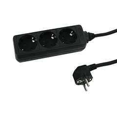 Extensão Tripla (1,5 mts) - Preto