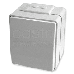 Comutador Escada Cinza 16A 250V Série Estanque48 - EFAPEL