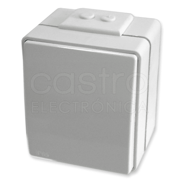 Comutador Escada Cinza 16A 250V Série Estanque48 - EFAPEL 