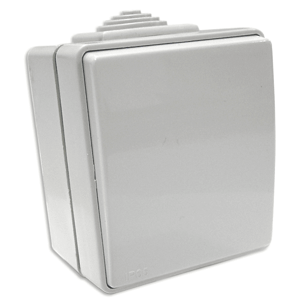 Interruptor Unip. Cinza 16A 250V Série Estanque48 - EFAPEL 