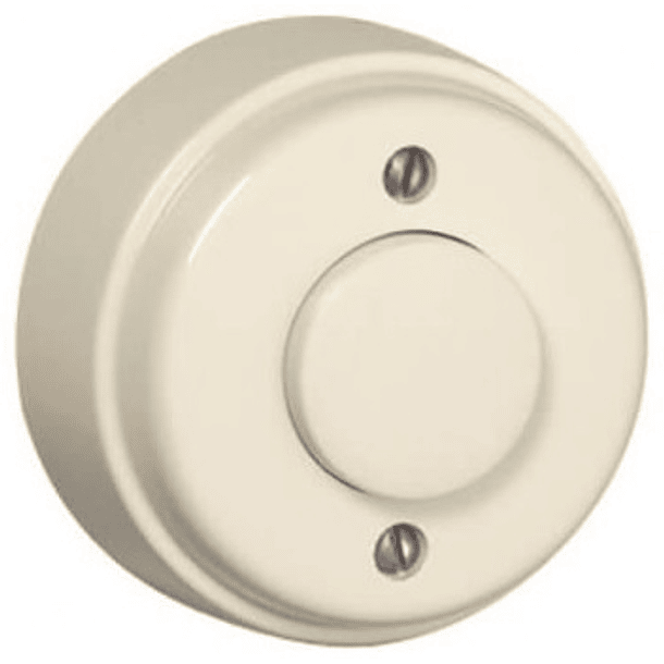 Botão de Pressão Luminoso Redondo 10A 250V (Marfim) - EFAPEL 