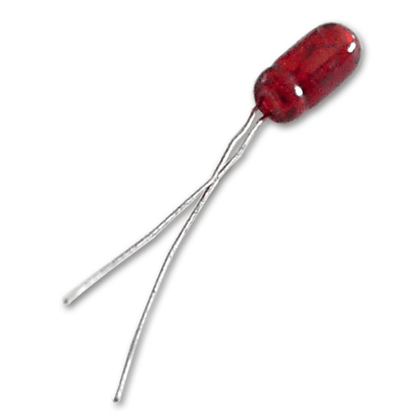 Lampada mini 6V Vermelha 
