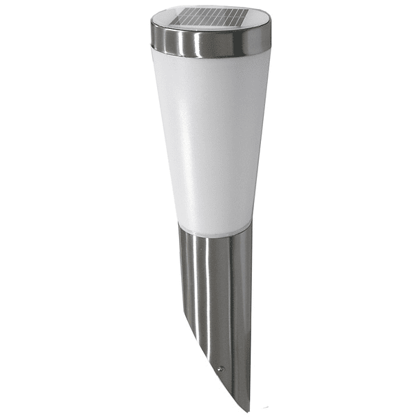 Candeeiro Exterior de Parede (Painel Solar c/ LED 1W 200Lm + 220V) 