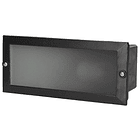 Projector Muro Befale E27 IP54 p/ Encastrar (Preto) - GSC 1