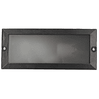 Projector Muro Befale E27 IP54 p/ Encastrar (Preto) - GSC 2