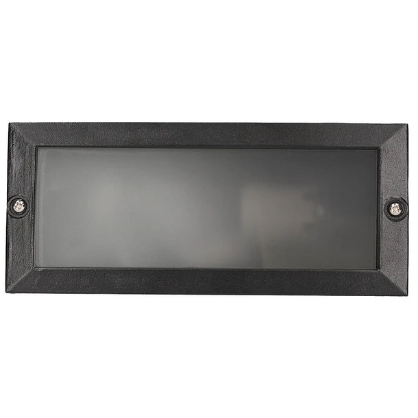 Projector Muro Befale E27 IP54 p/ Encastrar (Preto) - GSC 2