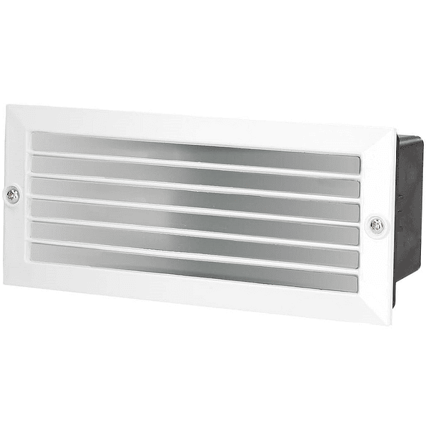 Projector Muro Befale c/ Grelha E27 IP54 p/ Encastrar (Branco) - GSC 1