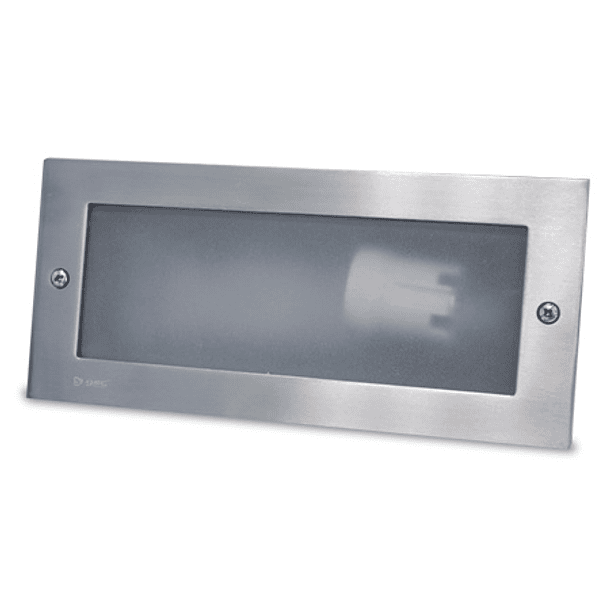 Projector Muro Aluminio E27 IP54 p/ Encastrar - GSC 