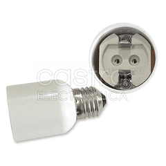 Suporte Adaptador Lampada E27 -> G12