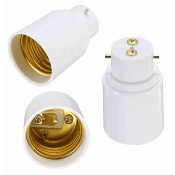 Suporte Adaptador Lampada Baioneta B22 -> E27 