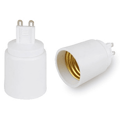Suporte Adaptador Lampada G9 -> E27 - BLISTER