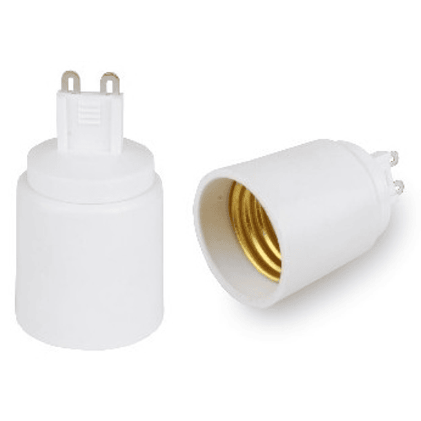 Suporte Adaptador Lampada G9 -> E27 - BLISTER 