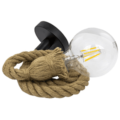 Suporte de Lâmpada E27 Corda em Suspensão Retro (1,5 mts)