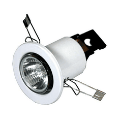 Suporte de Lampada Fixo GU10 c/ Lampada Halogéneo 50W