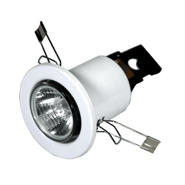 Suporte de Lampada Fixo GU10 c/ Lampada Halogéneo 50W 