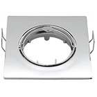 Aro Quadrado Ajustável em Aluminio p/ Lampadas MR16-GU10 1