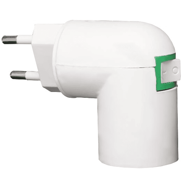 Suporte de Lampada E14 com Interruptor ON-OFF 1