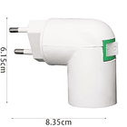 Suporte de Lampada E14 com Interruptor ON-OFF 3