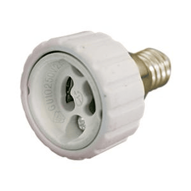 Suporte Adaptador Lampada E14 -> GU10 